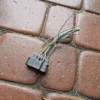 Instalacja wiązka czujników parkowania przód przedniego PDC Opel Adam