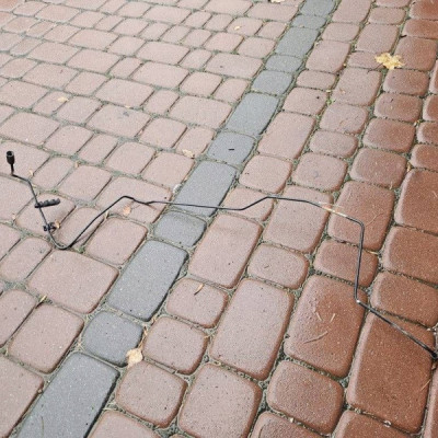 Przewód hamulcowy koła tył tylny lewy zaciski zacisku Opel Adam