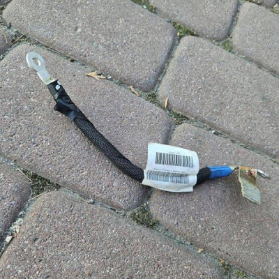 Klema minusowa przewód instalacja Opel MOKKA B 2 II 9851196680