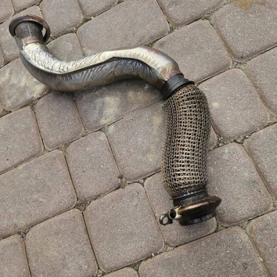 Rura wydech tłumik siatka wydechowa Opel Grandland X