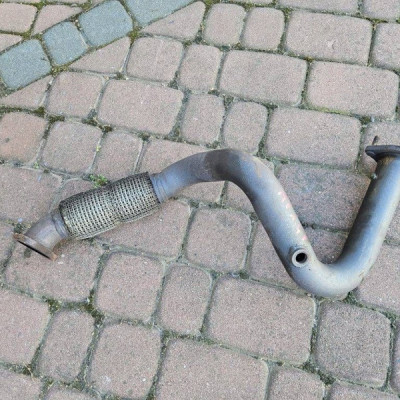 Rura wydech siatka wydechowa 1.4t tłumik Opel Meriva B