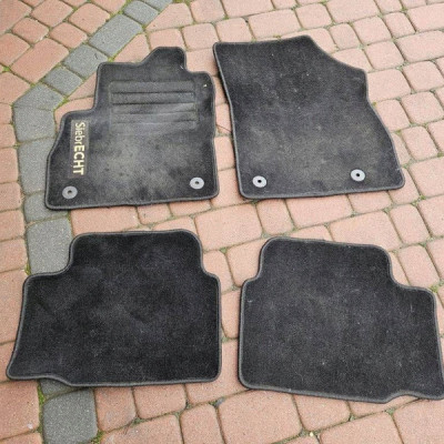 Dywan dywaniki wnętrze EUROPA welurowe Opel Astra K